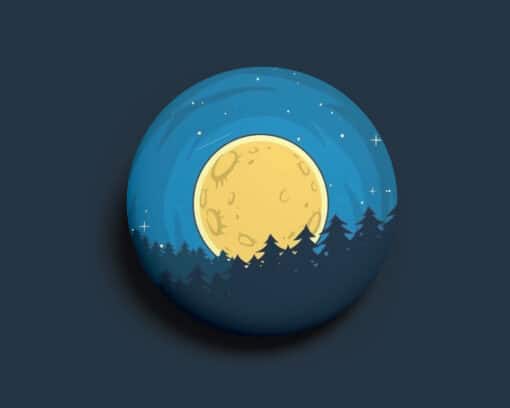 Full-Moon-Night-Badges